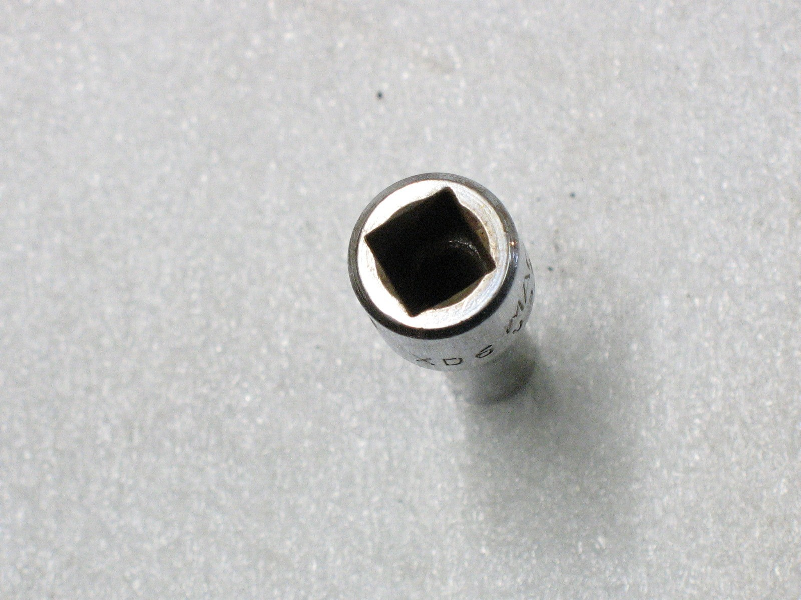 MAC Tools 6mm 3/8” Drive 6 Point Semi-Deep Chrome Socket XD6 6MM
