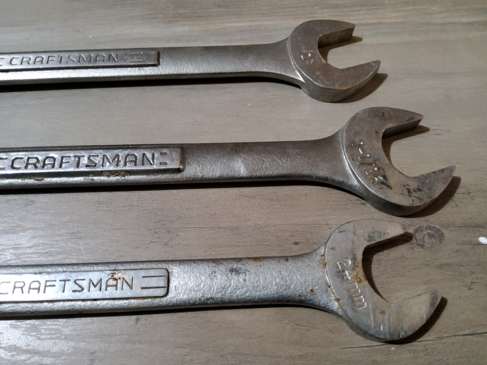 Craftsman USA Combination 12pt Wrench Set 24mm 42923 1»44705 1 1/16th 44706
