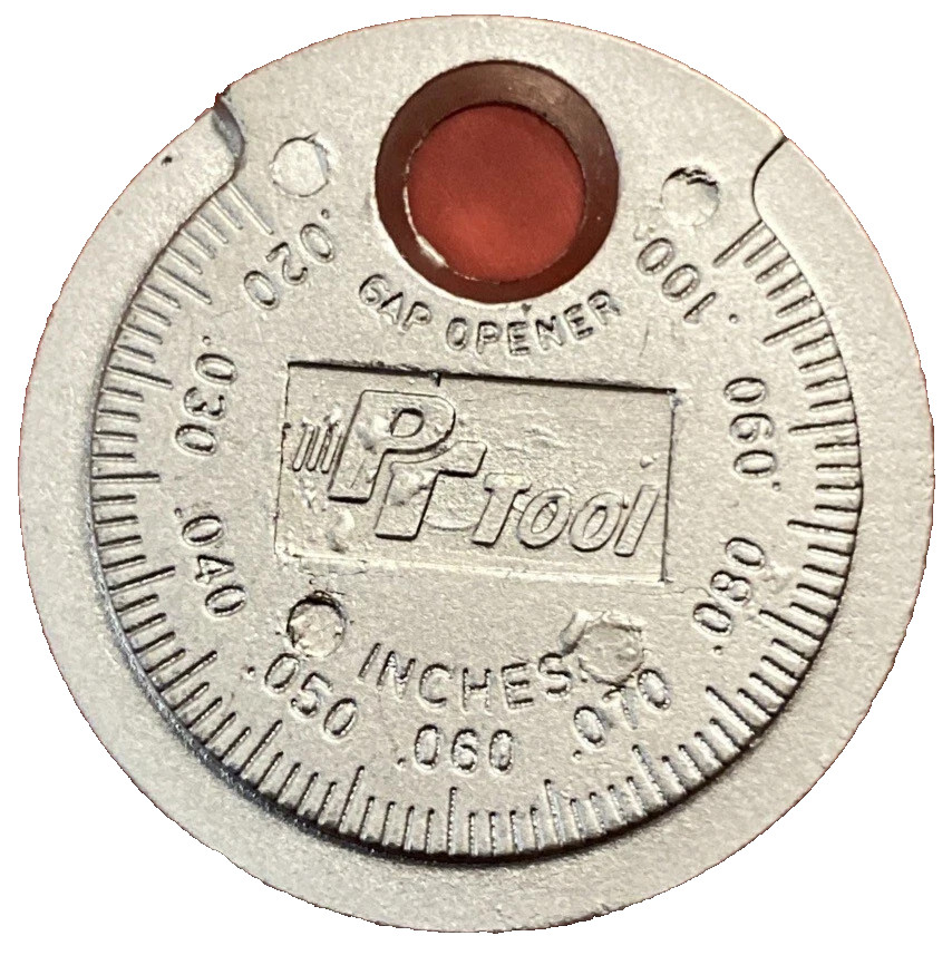 (4-Pack) PT Tool Metal Spark Plug Gapper W1906