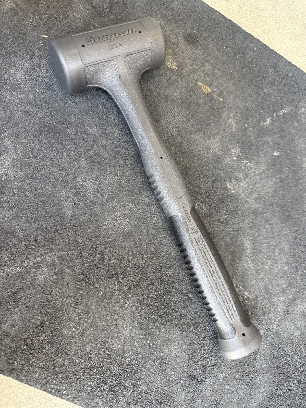 For Snap-on Tools DARK TITANIUM GRIP 32oz Soft Face Dead Blow Hammer HBFE32DT