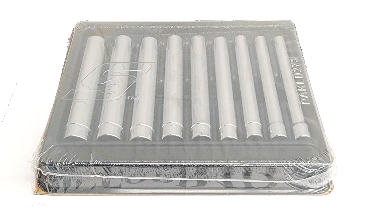 Snap-on Tools 9pc 1/4″ Drive 6pt Metric EXTRA-DEEP Socket Set 109STMML USA NEW