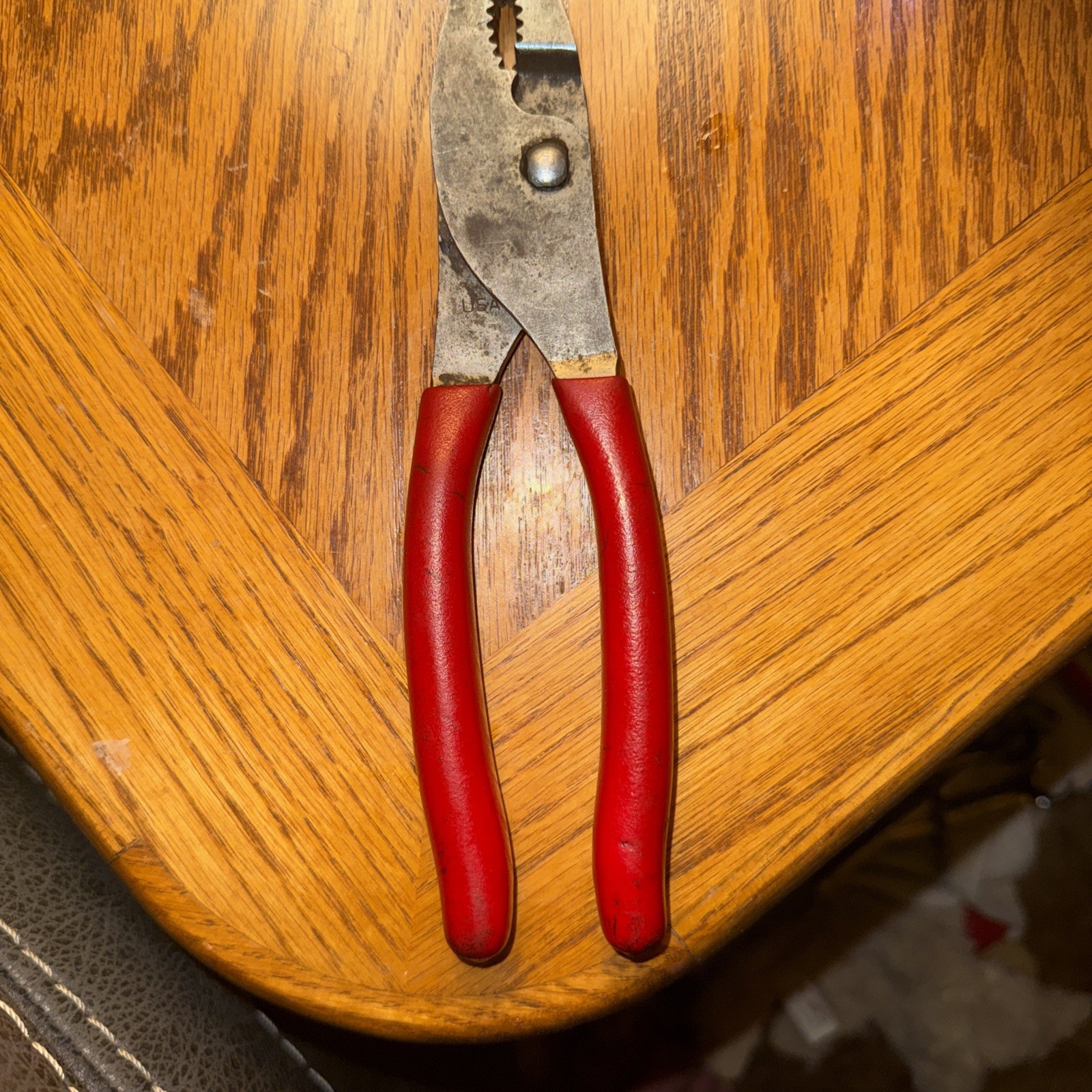 Snap-On Pliers RED 47CF Talon Grip Pliers