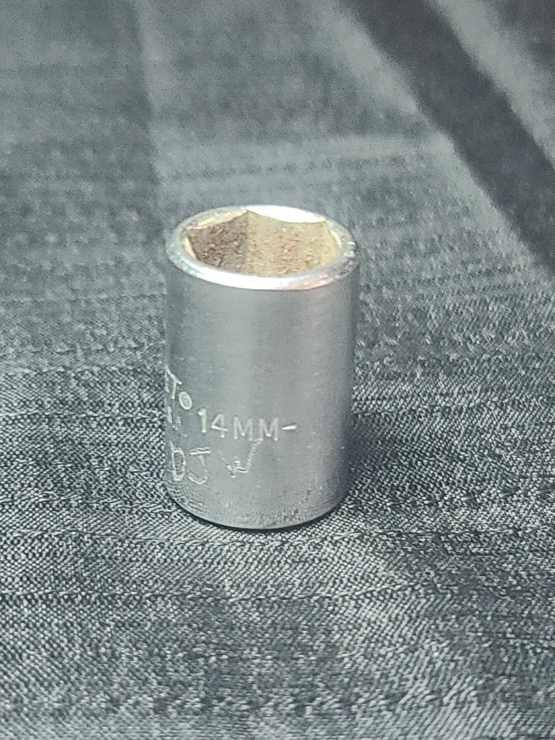 Fleet -1214 M / 3/8 Dr – 14 MM 6-Point Socket USA Vintage By Proto