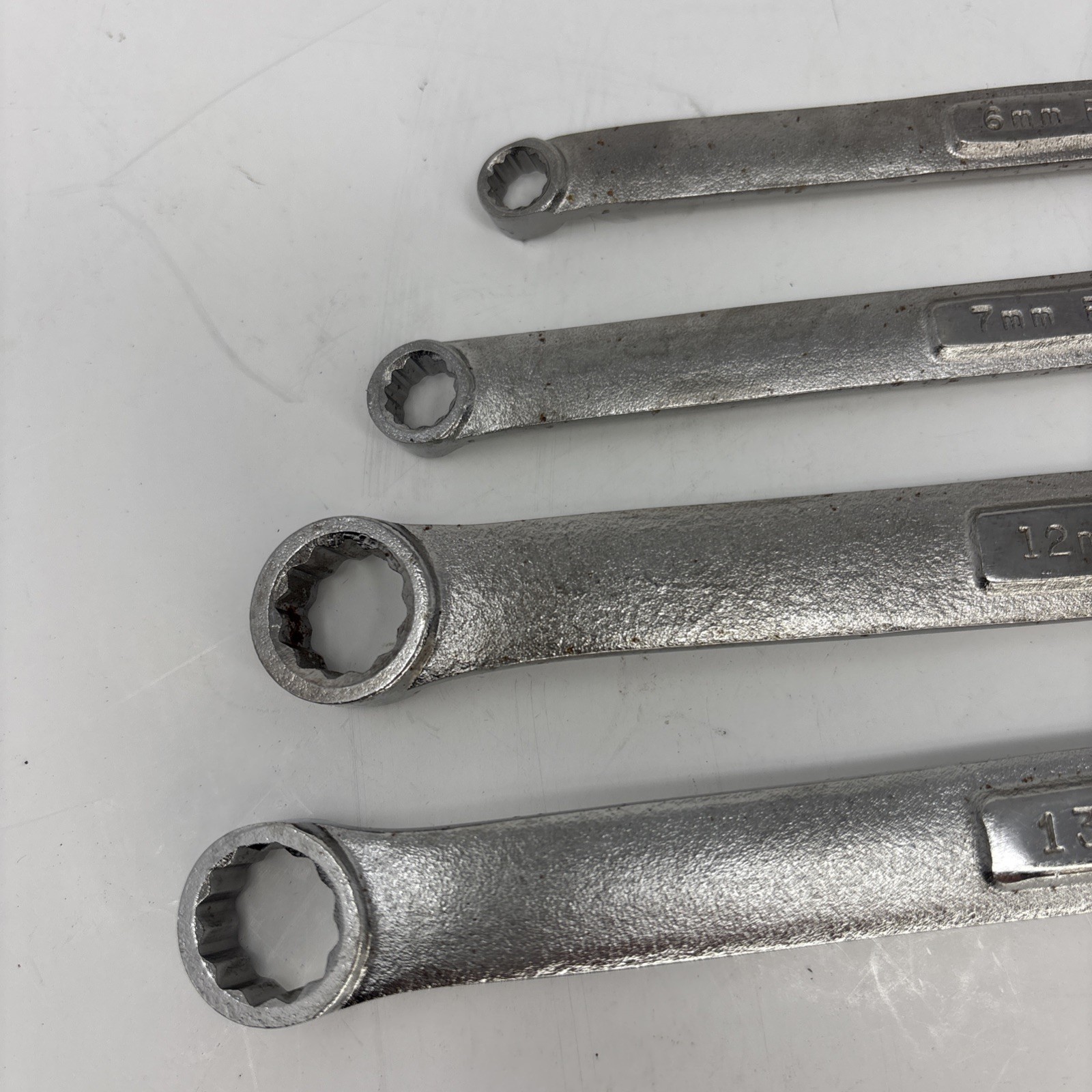 Craftsman Metric Box End Wrenches lot of 4 6x8mm 7x9mm 12x13mm 13x15mm VV V^