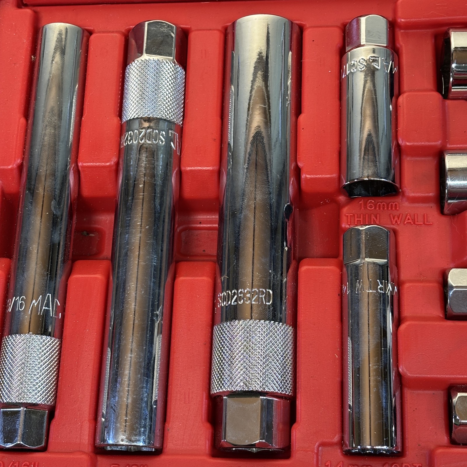 MAC Tools SPK13-SET 13-Piece Multi-Length Spark Plug Socket Set