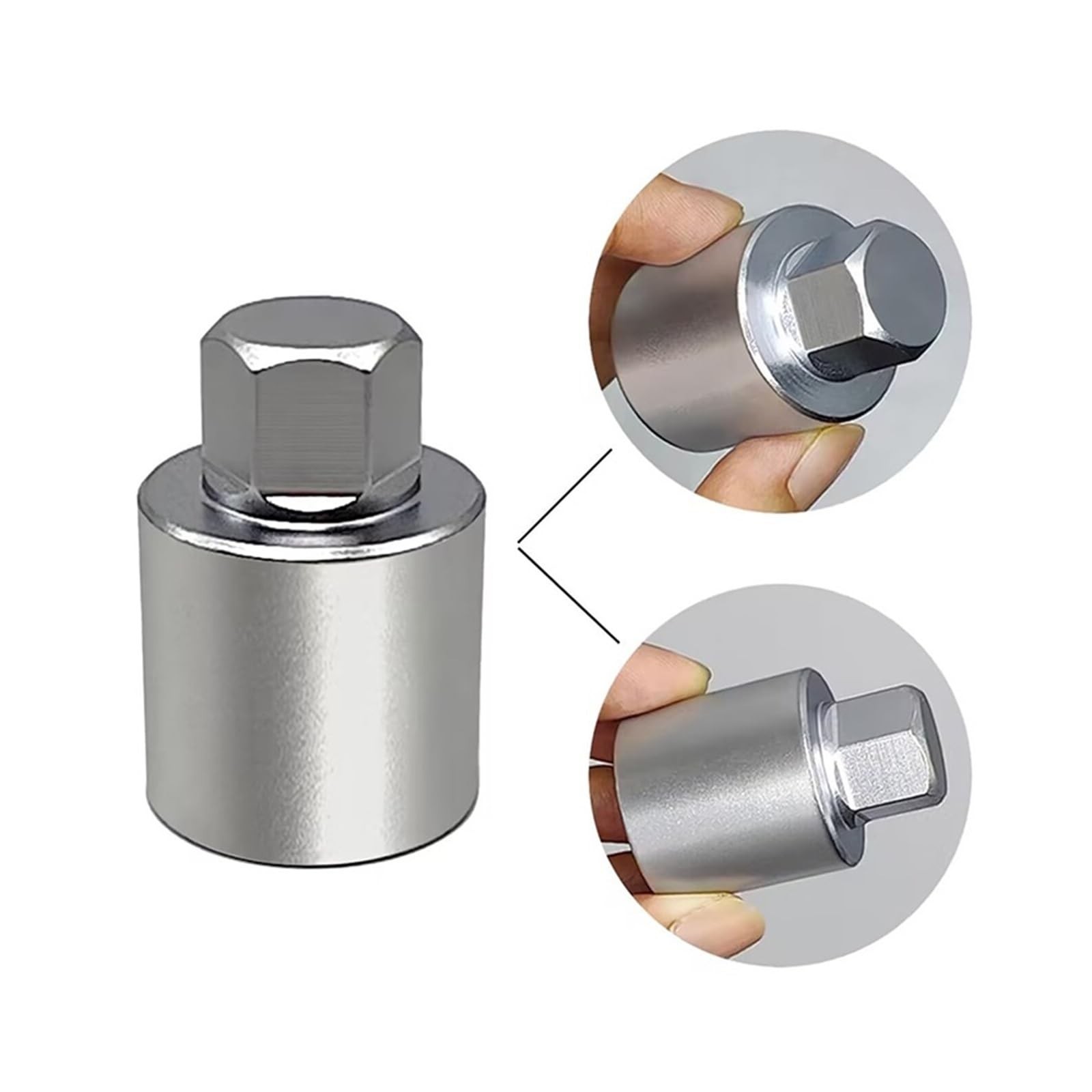 Wheel Anti-Theft Lock Lug Nuts Screw Sleeve for Land Rover Remover Socket Tool