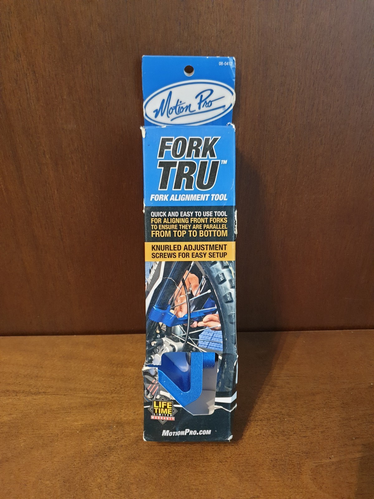 Motion Pro Fork Tru Motorcycle Front End Alignment Tool (08-0412)