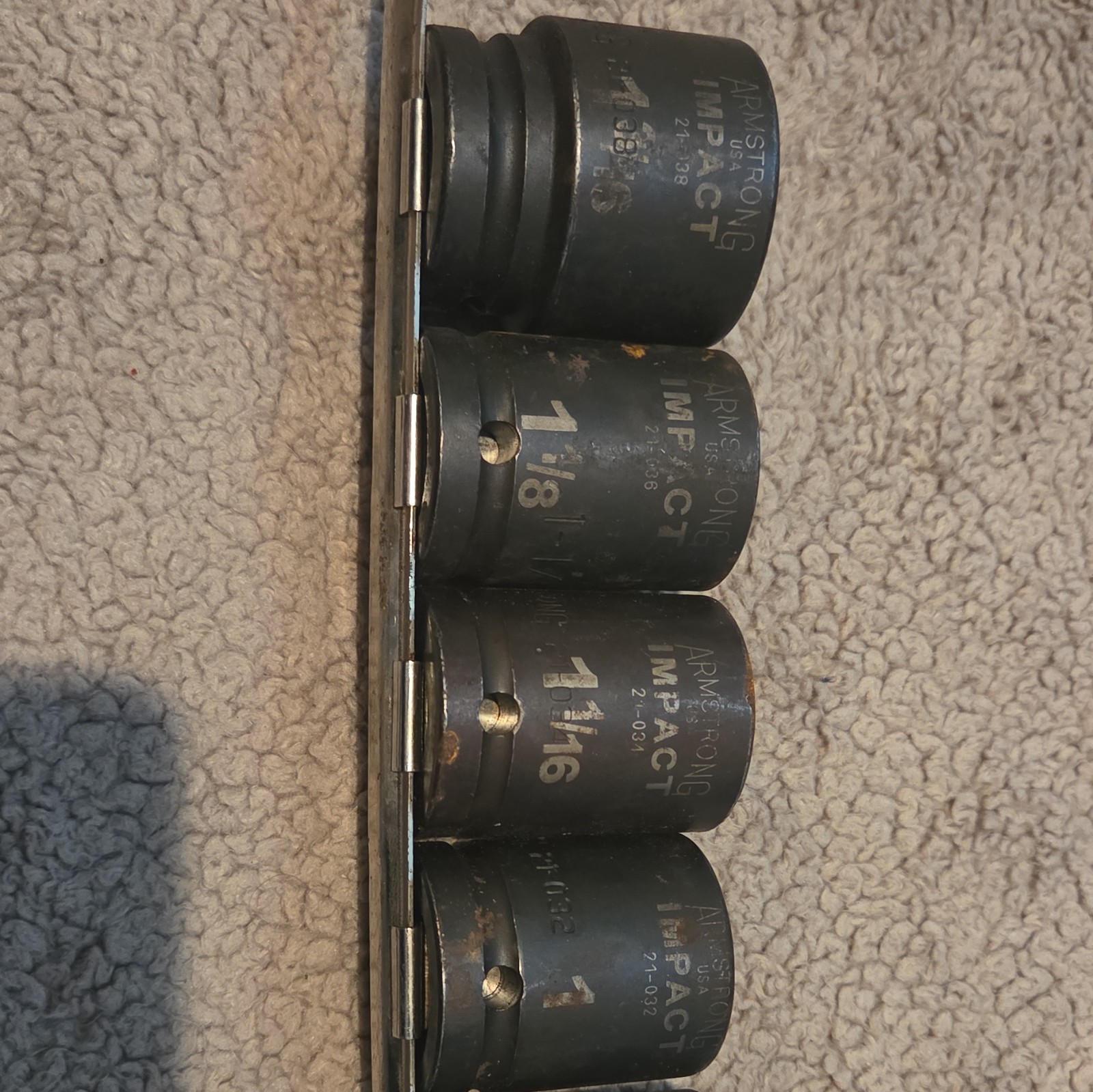 Armstrong Impact Socket Set 1 3/16 To 3/4 (8 Total) 6 Point
