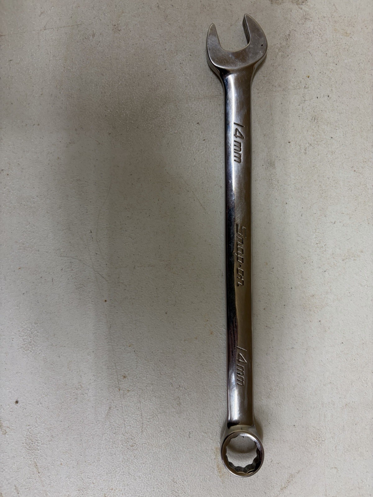 Snap On OEXM140B 14mm Open End Wrench Combination 12point USA
