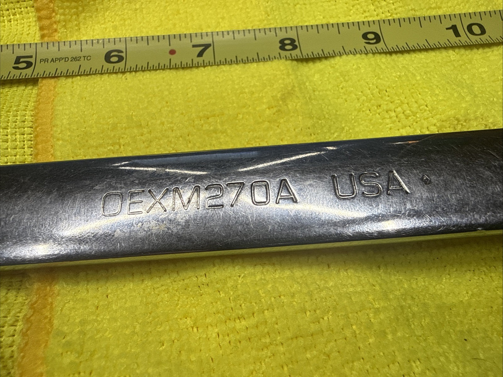 Snap-On OEXM270 27mm Wrench 12 Point Box End Metric Combination – Made In USA