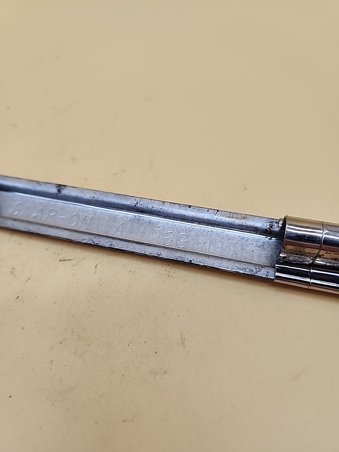 Snap-on Tool A 269 Socket Rail Holder Organizer With 3-1/4″ Drive Clips & 7-3/8″