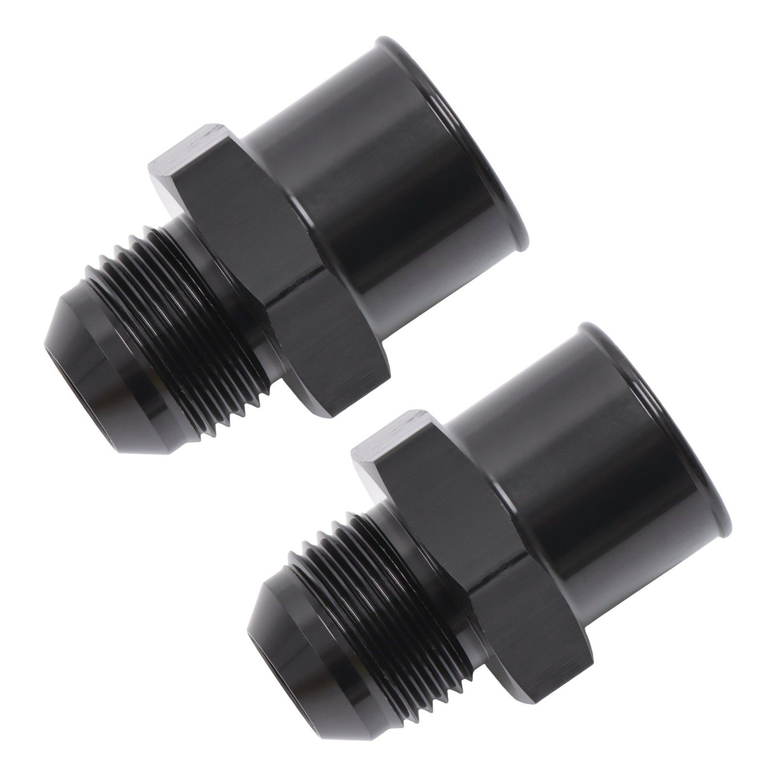 New SBC 10AN Valve Cover Adapter Fittings (1 Pair ) for Push-In Grommet 34-00031