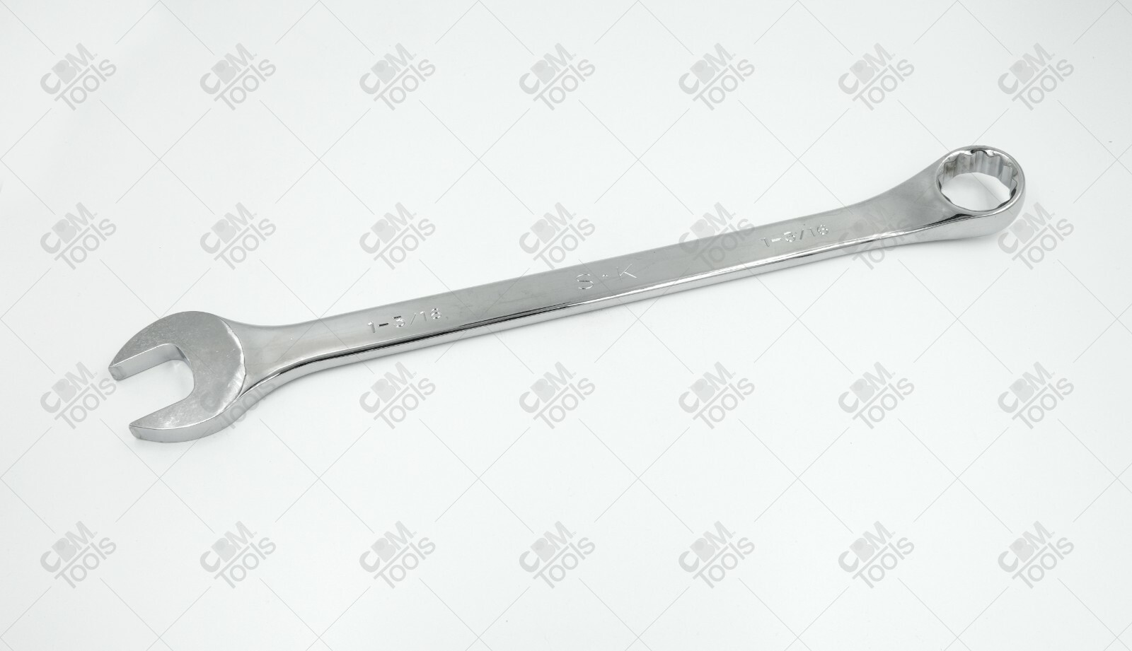 SK Hand Tools 88238 – 1-3/16″ 12pt SuperKrome Fractional Long Combination Wrench