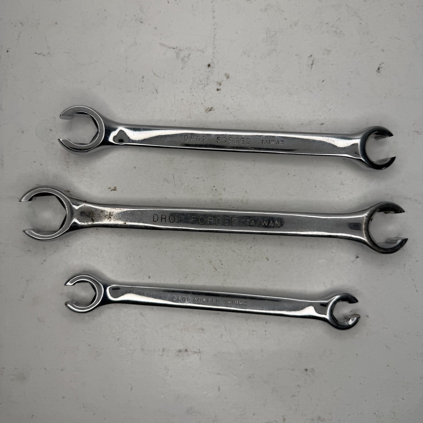 Evercraft Flare Nut Wrench 11/16X5/8″, 9/16X1/2″, 7/16X3/8″ Set of 3