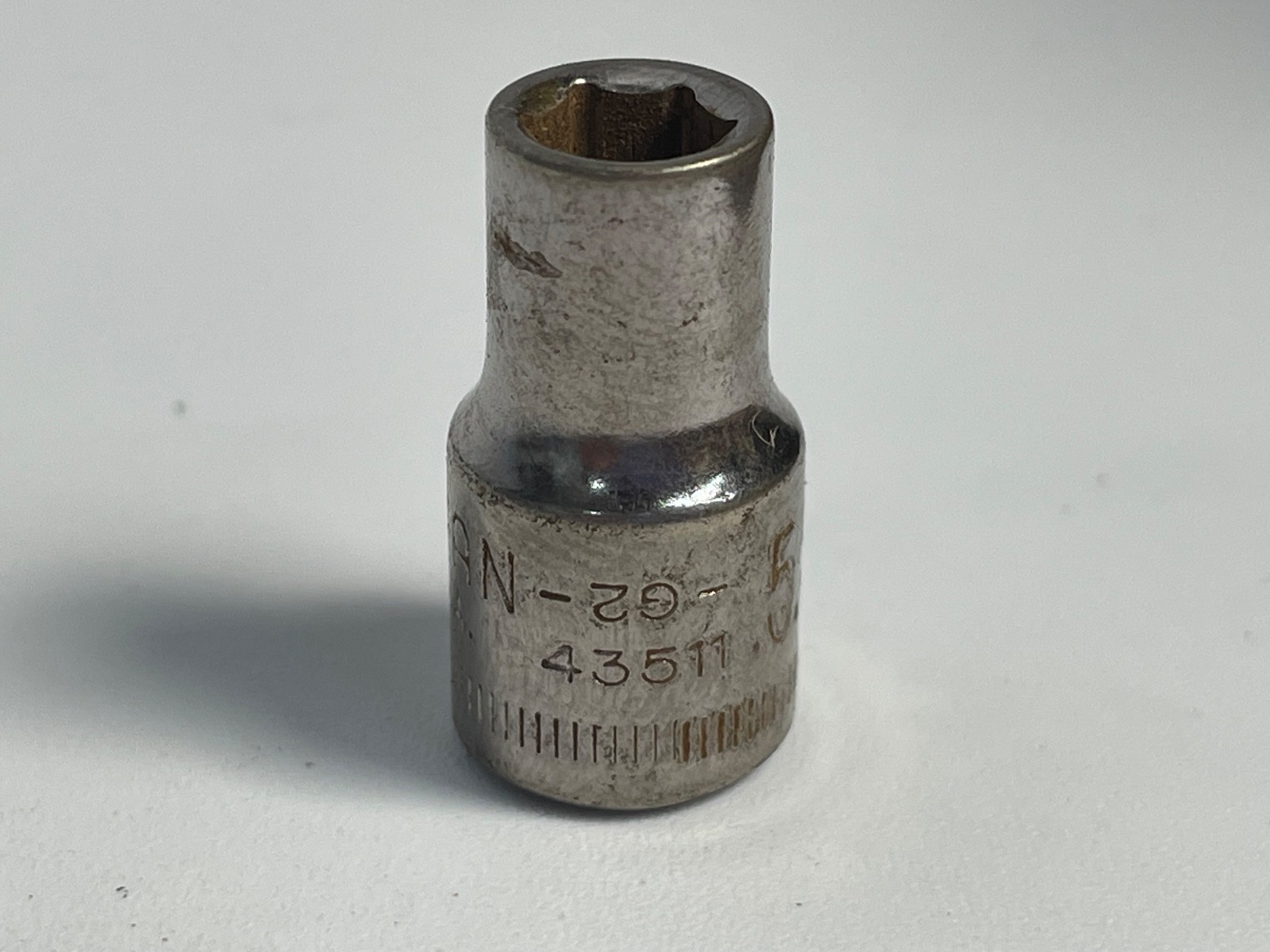 Craftsman USA 5.5mm Socket 6 Point 1/4″ Drive Inverted G2 43511