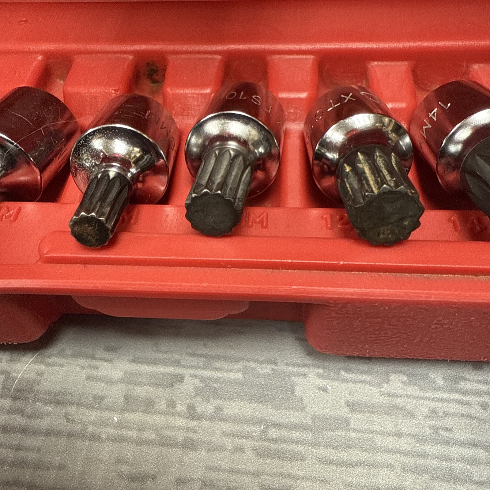 MacTools SXMTS8B 3/8″ Drive Metric Sockets Triple Square 4-6, 8, 10, 12, 14,16mm