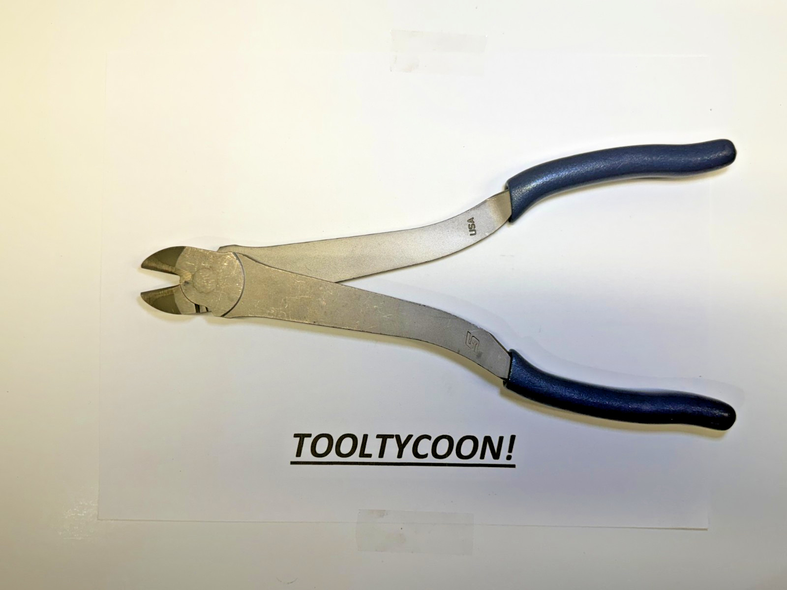 Snap-on Tools USA NEW POWER BLUE 11″ Heavy Duty XL HD Diagonal Cutters 312CFMB