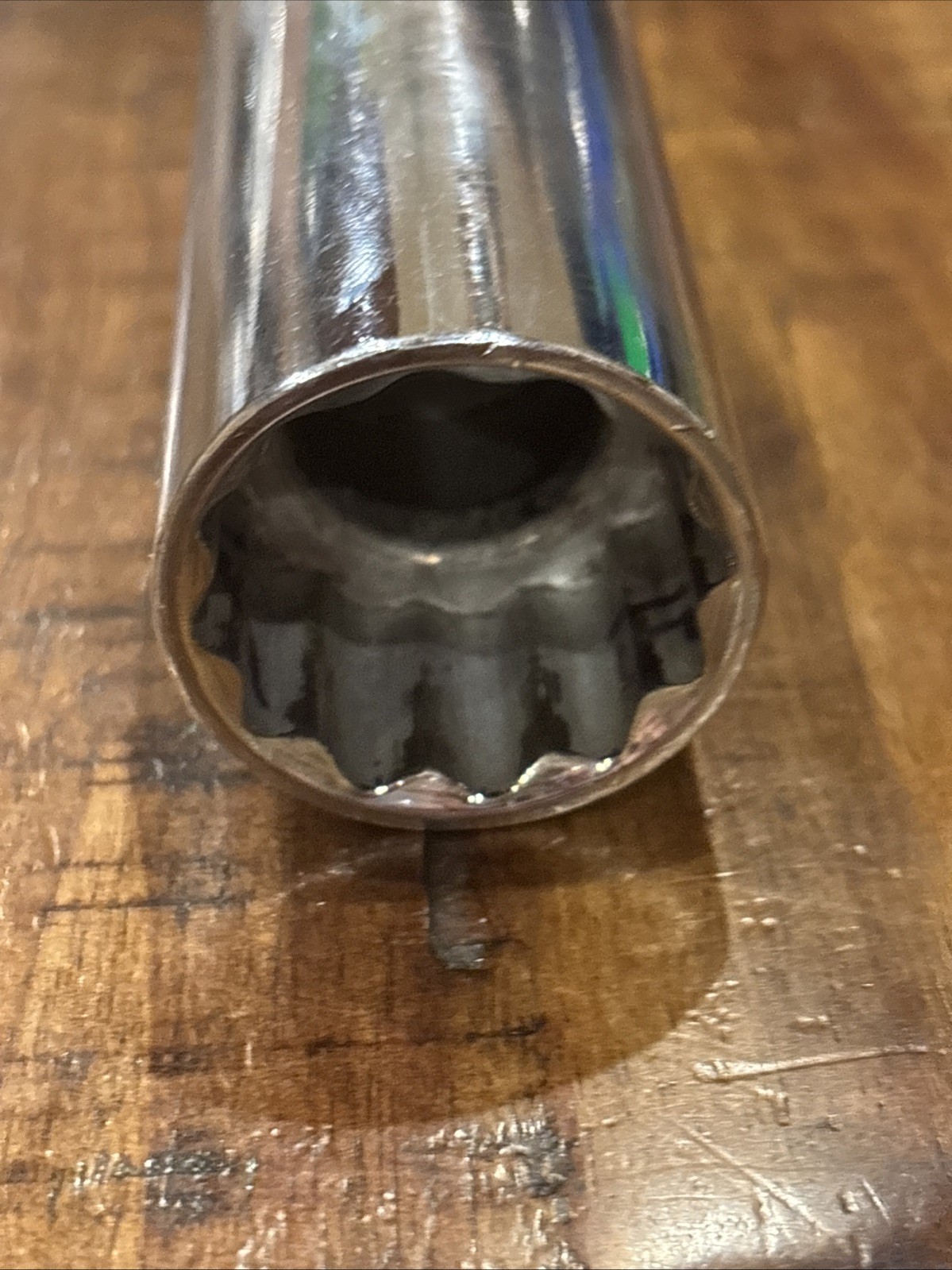 SK Tools 1/2” 12pt Sockets 1-3/16” & 1-1/4” Shallow, 1-1/8” Deep EUC SAE USA
