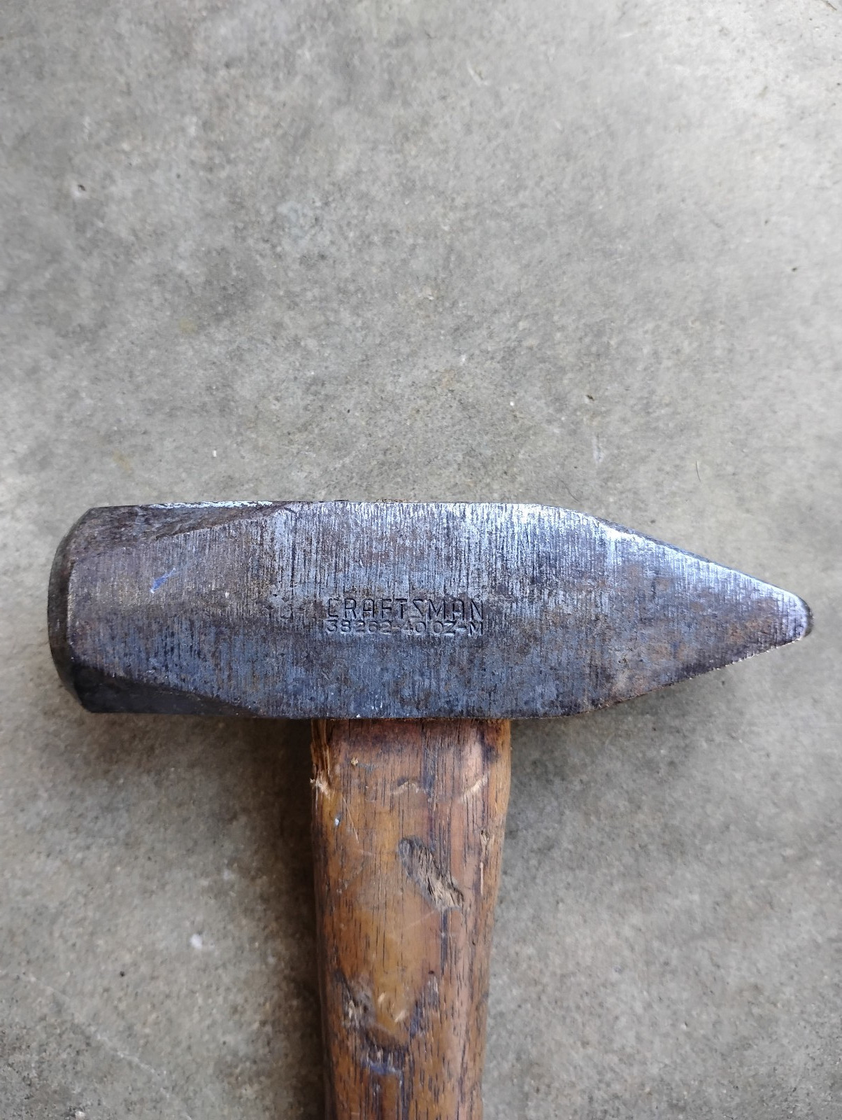 Sears Craftsman USA 40 OZ Cross Engineers Ball Peen Blacksmith Hammer 38262 15”
