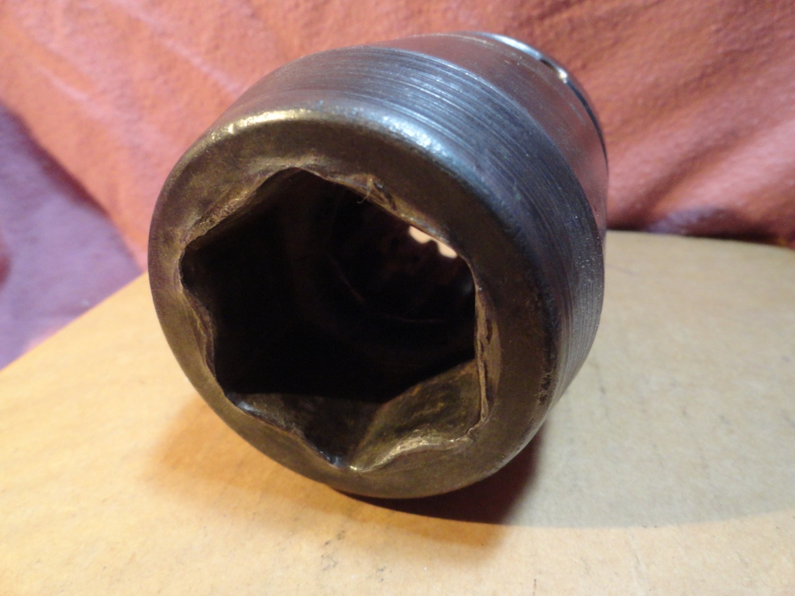 SNAP-ON SPLINE DRIVE SOCKET 1-5/16″ USED 6PT IMS-427 LIGHT ENGRAVING FAST SHIP