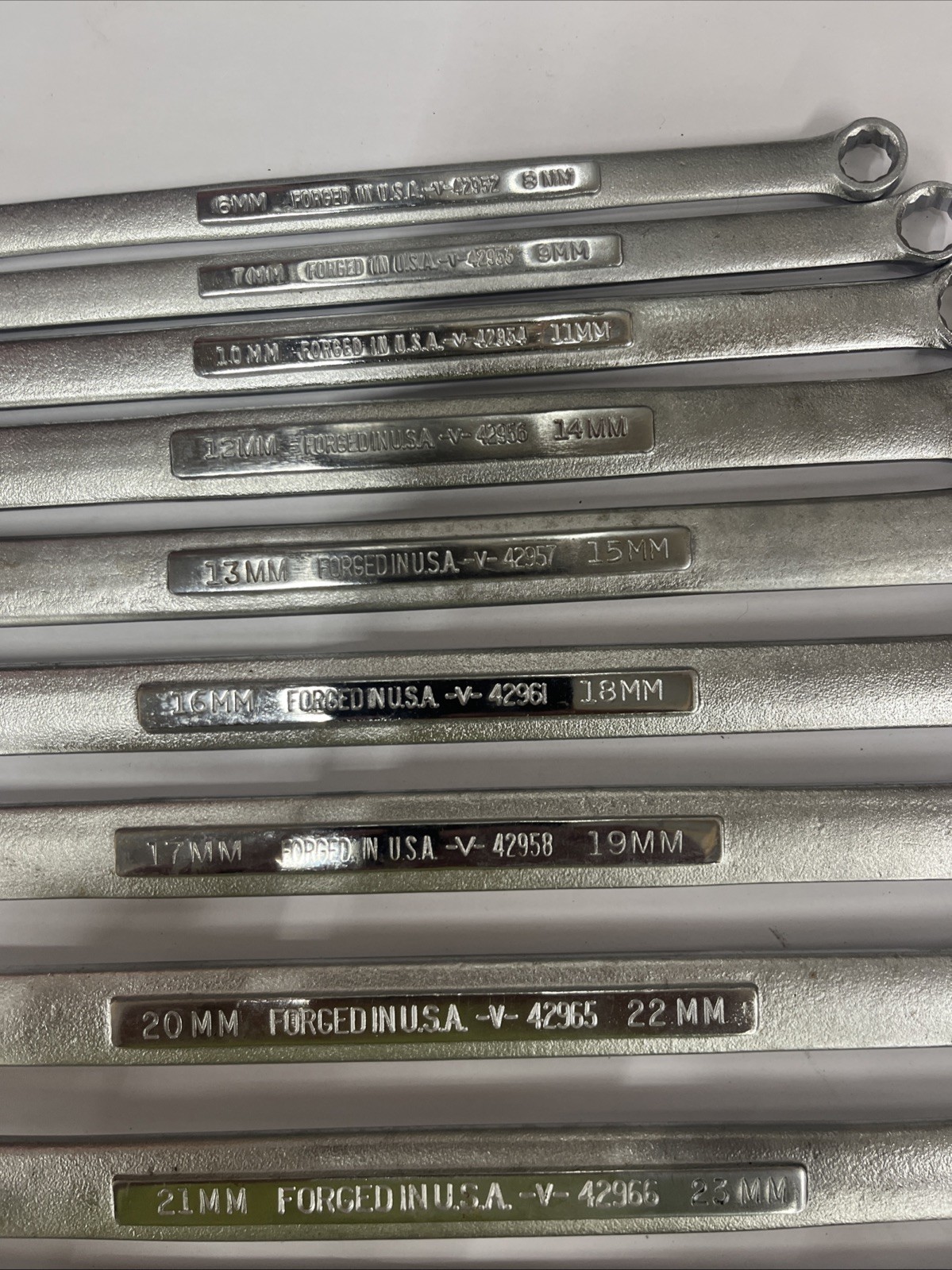 Craftsman Metric Double Box End Wrench Set 12 Point 6mm -30mm 12pc USA BIN READ