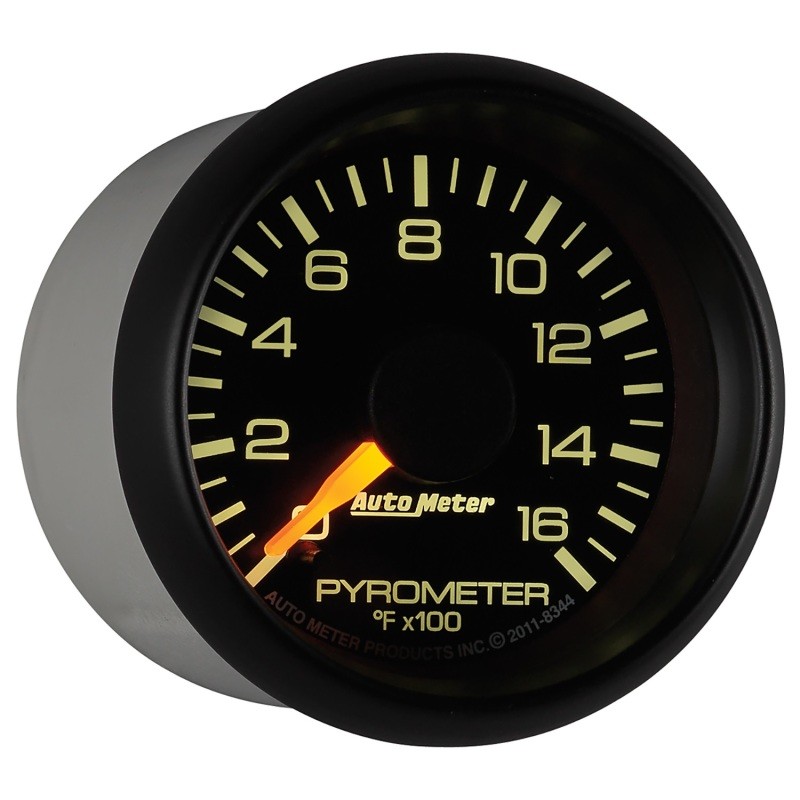 AutoMeter Factory Match GM For 2-1/16in 1600°F EGT Gauge – Fits Chevy & GMC