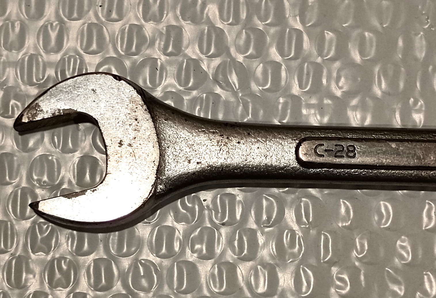 SK TOOLS «LECTROLITE» 7/8″ COMBO WRENCH, 11″ LONG, 12 POINT.