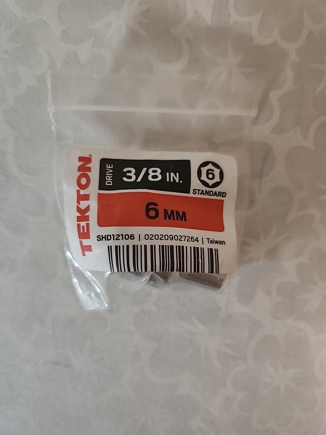 Tekton Individual 3/8” Drive Standard Metric Socket 6-point Choose From 6-23 mm