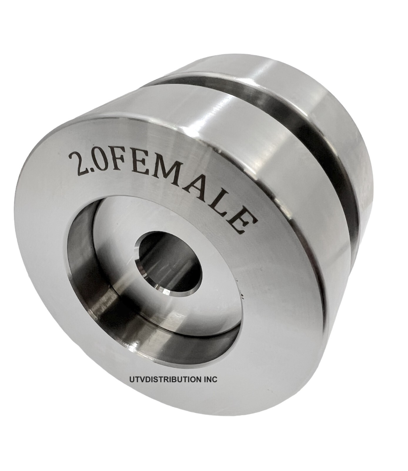 Dimple Die 2″ high grade treated tool steel press or bolt together