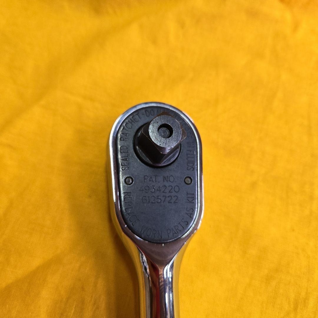 Snap-on SR936 1/2″ Drive Standard Handle Quick Release Ratchet [Used]