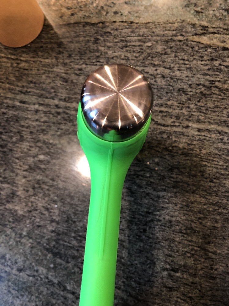 Snap On hbbd32g 32 ounce ball peen soft grip dead blow hammer green