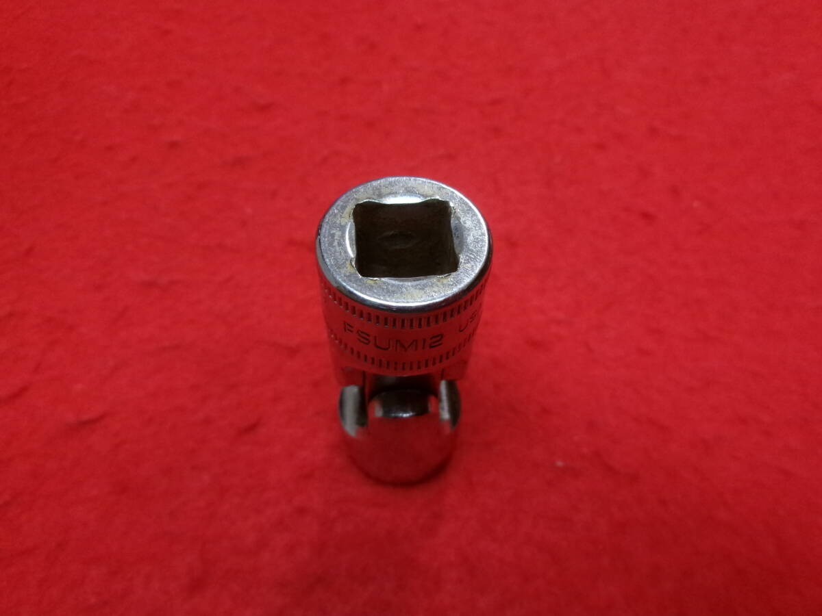 Snap-on FSUM12 3/8″ Drive 6-Point Metric 12 mm Swivel Socket