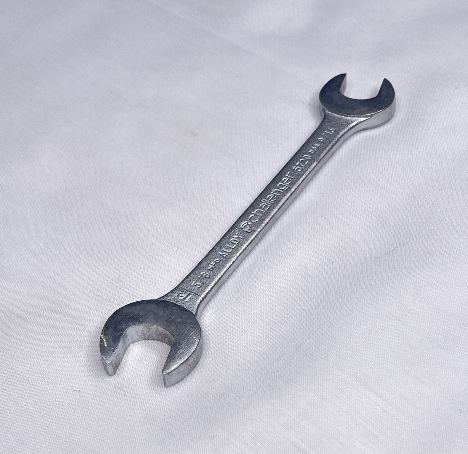 Challenger 5/8″ x 9/16″ Double Open End Wrench 5720 USA