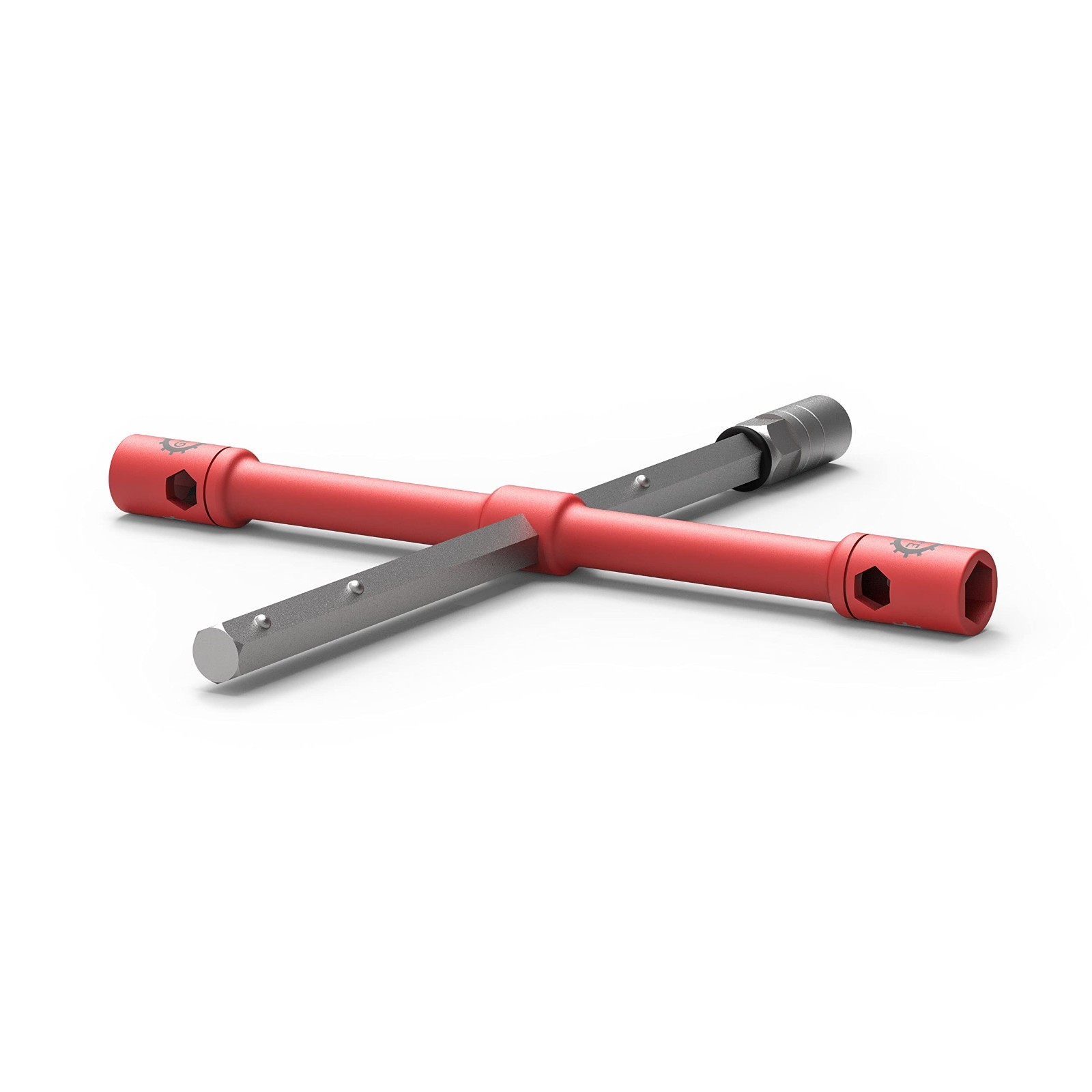 Universal 26″ Compact Lug Wrench Set – Heavy-Duty Tire Iron & Lug Nut Remover, 2