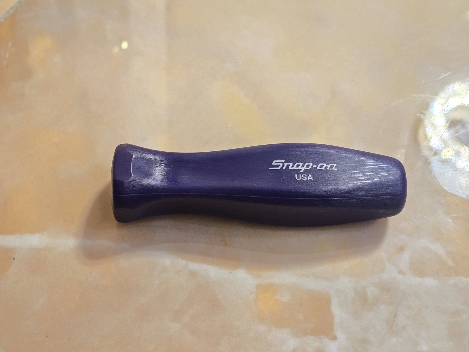 Snap-on Tools USA 3/8” 1/2 Drive Dark Purple Hard Grip Ratchet Handle Read Below