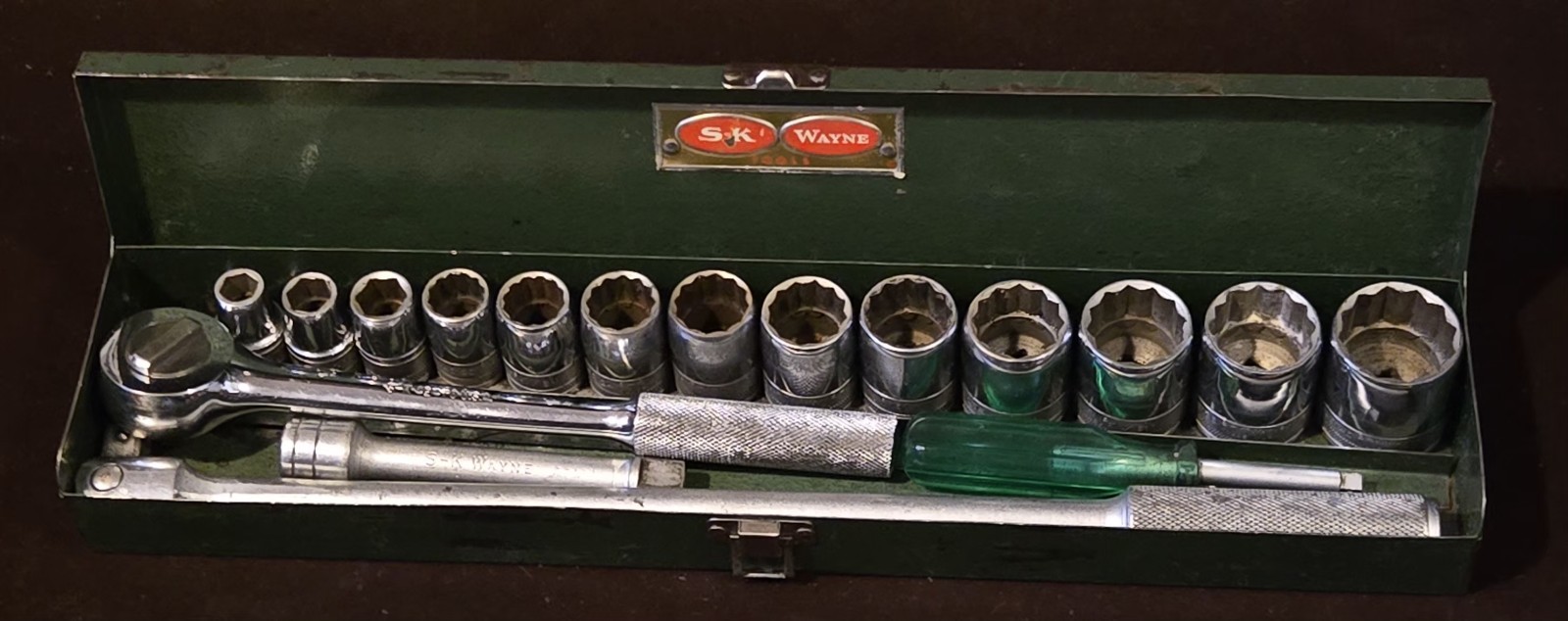 2 Mixed Sets Mid 1940s SK 409, 451 & Etc. & 1964-69 SK Wayne 401XX 17pc & Etc.