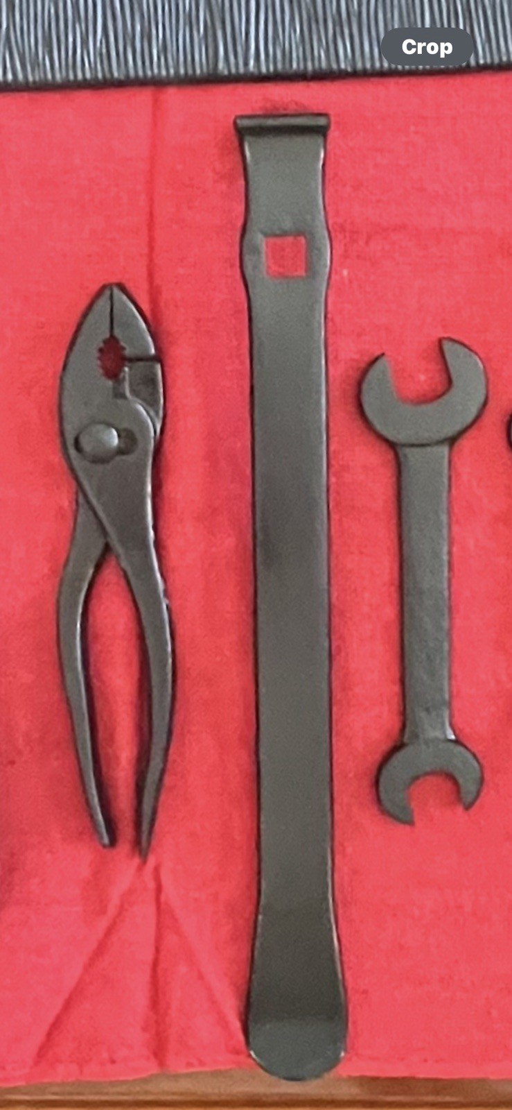 Vintage 1936 Ford Tool Kit 100% Correct & Complete with 7 Tools and Tool Bag