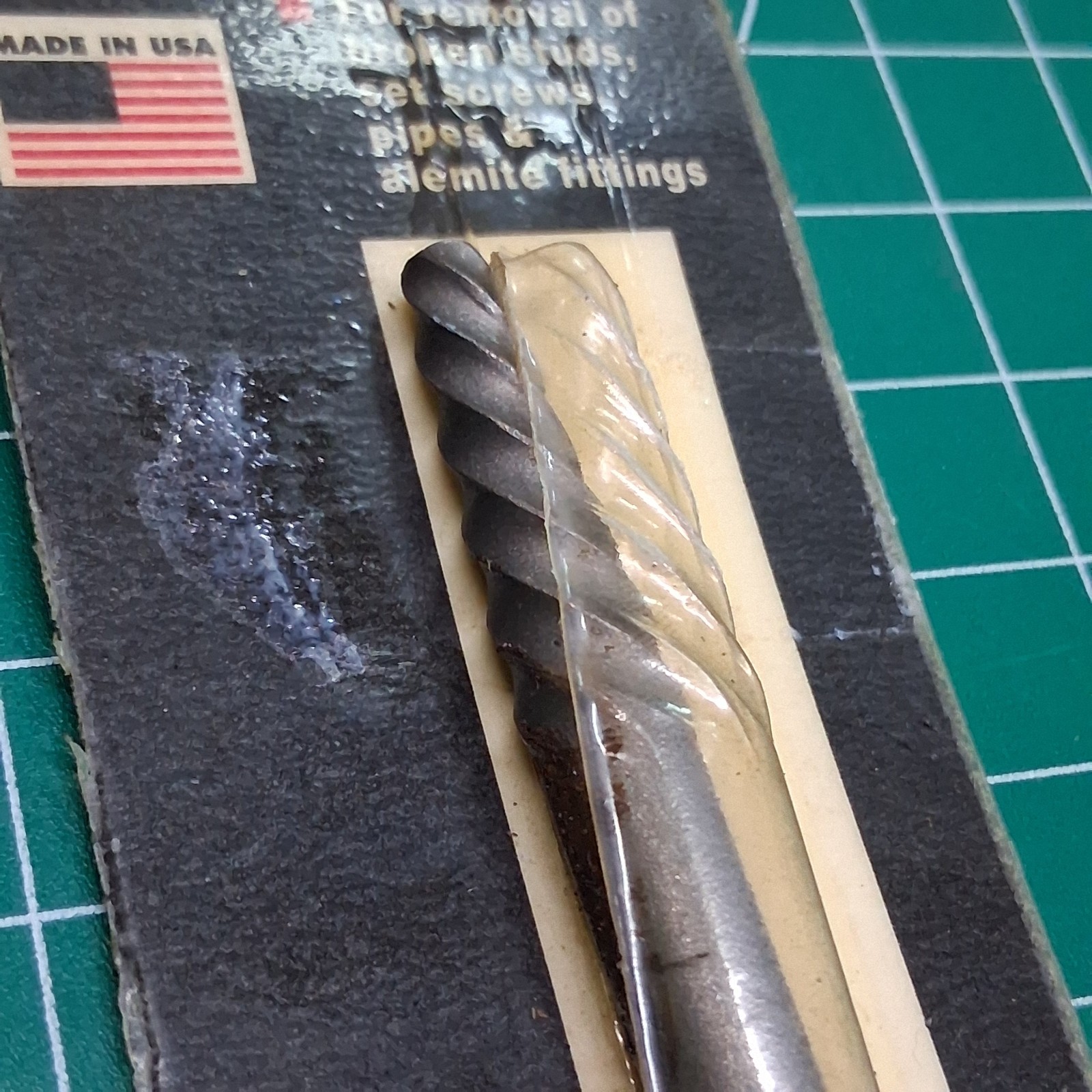 Vintage OEM Tools 7/16″ Spiral Fluted Twist Bolt Screw Extractor Bit