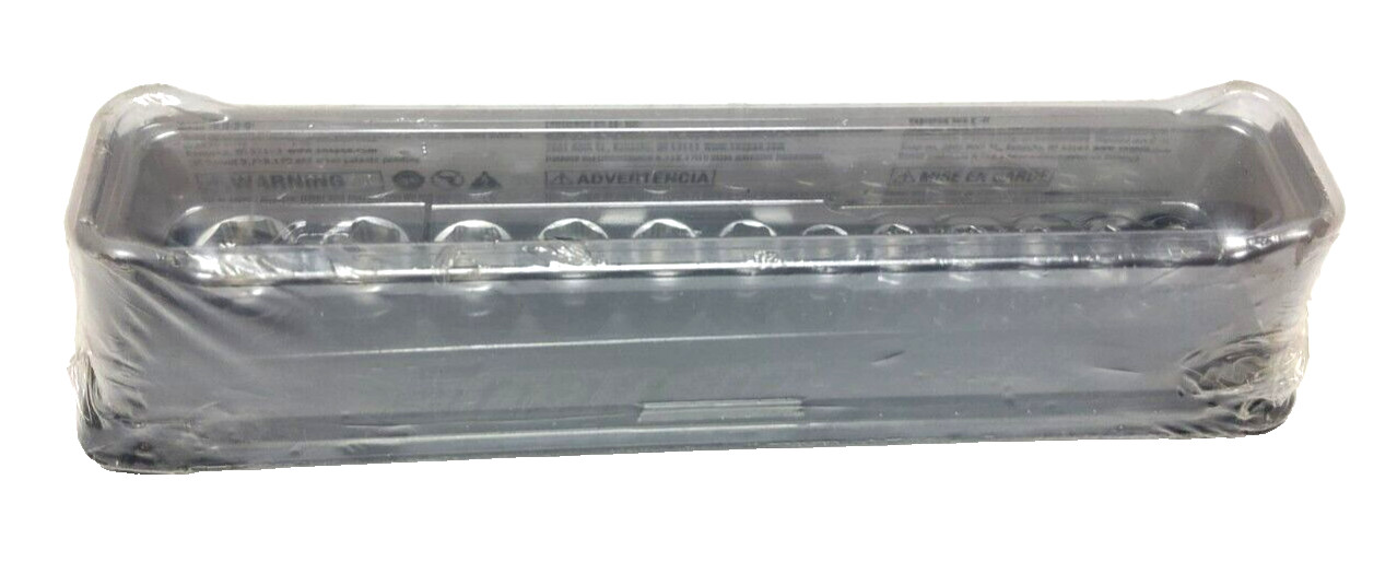 New Snap-on™ 1/4″ drive 5 thru 15 mm 6-point Shallow FDX Socket Set 112YTMMY