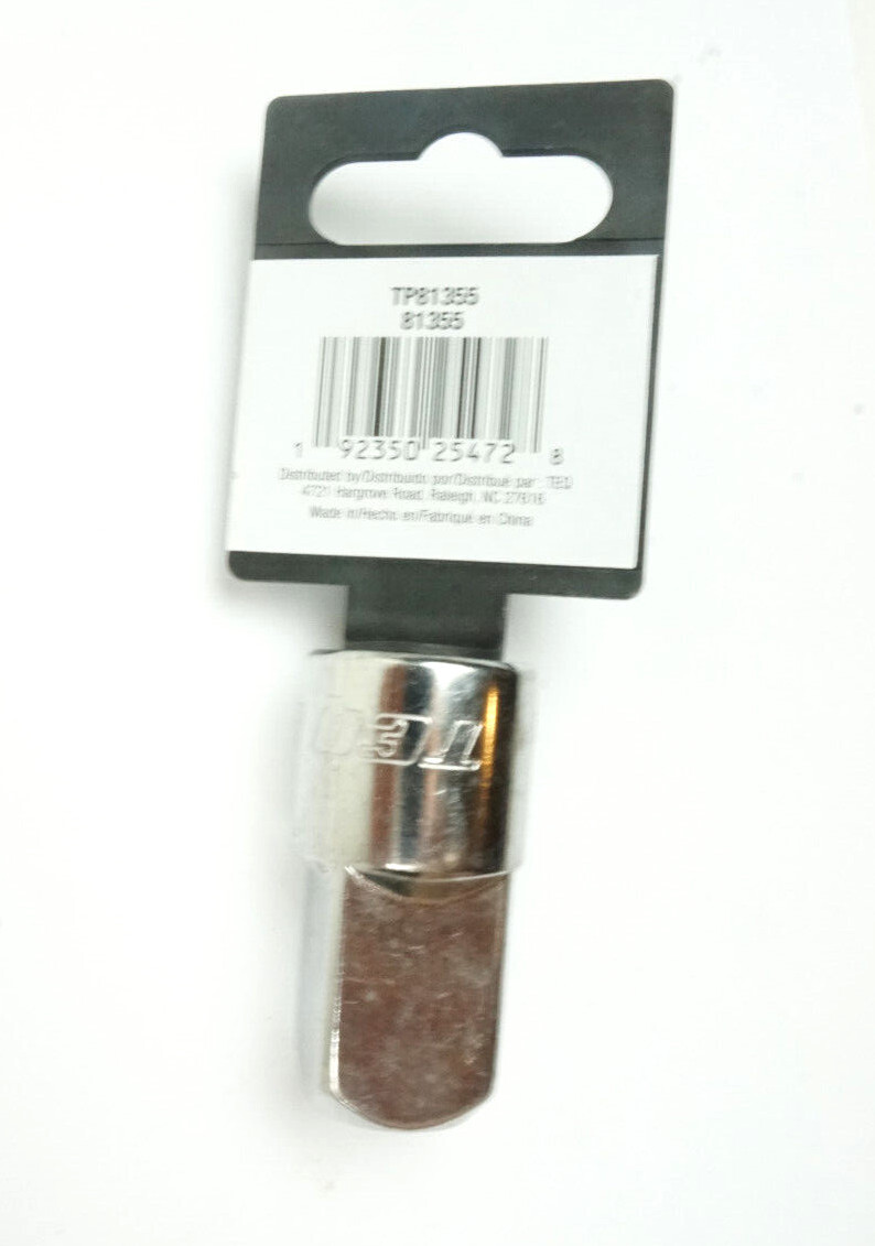 TEQ Correct Professional 1/2″ Female to 3/4″ Male Chrome Socket Adapter TP81355