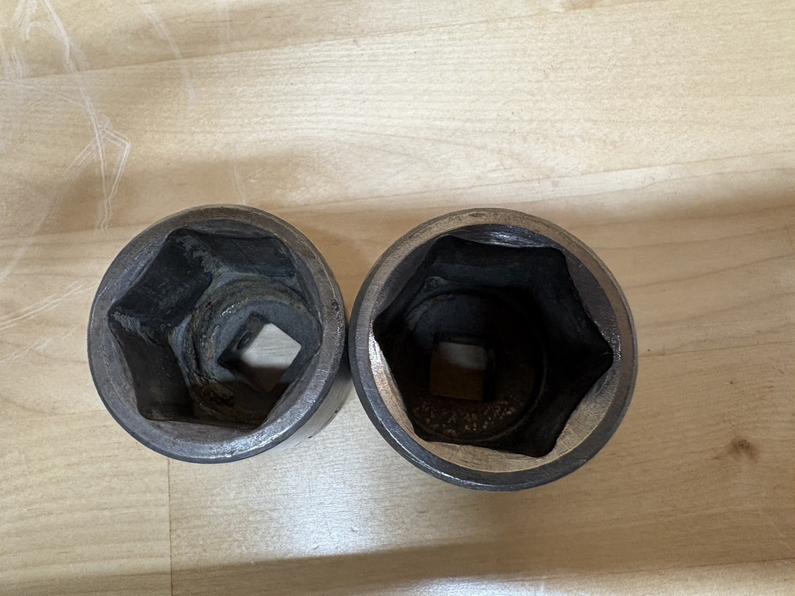2pcs Mac Tools VP366R & VP386R 1/2″ Drive SAE 6-Point Shallow Impact Sockets