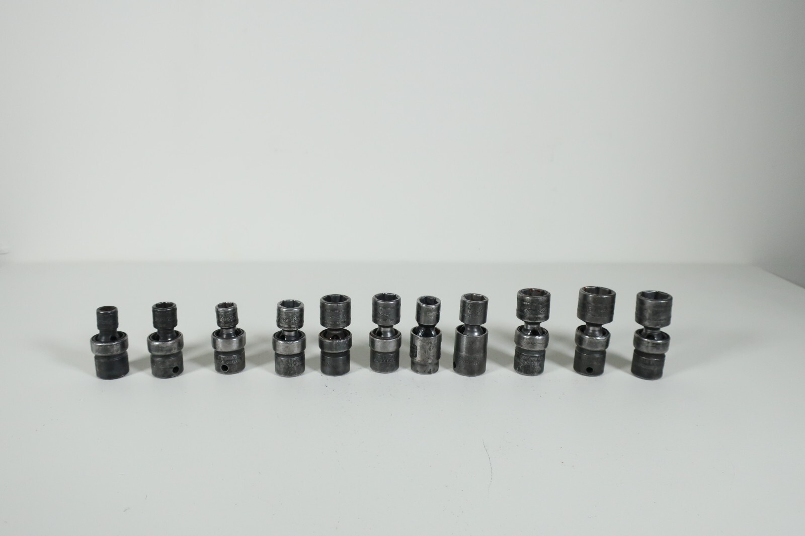Snap On 3/8″ Drive 11pc Metric Swivel Impact 6pt Socket Set(9mm-19mm)IPFM
