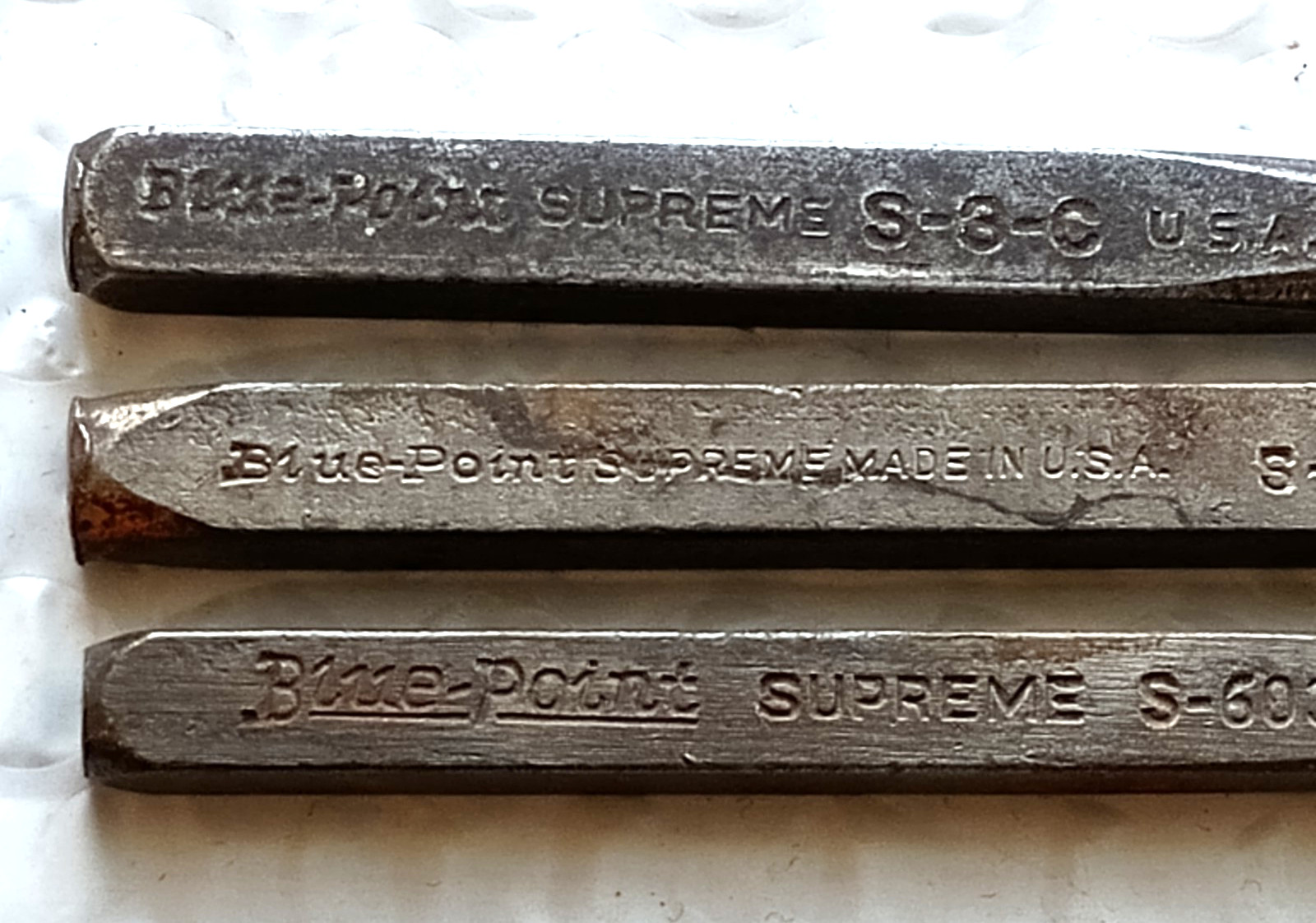 BLUE POINT SUPREME PUNCH SET 3 PIECES *SEE DETAILS BELOW*