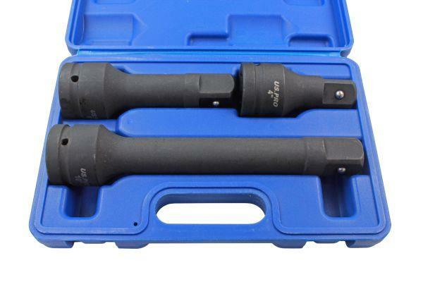 US PRO Tools 3 Piece 1″ DR Impact Extension Bar Set Socket Bars 3423