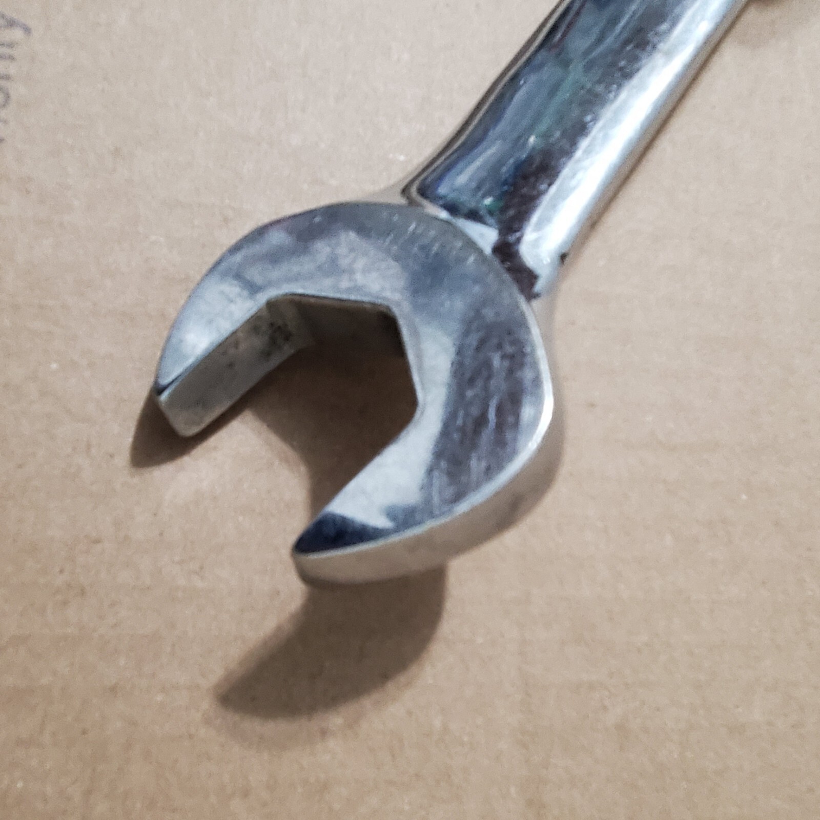 Pittsburgh Combination Wrench 1-1/8″ SAE 12pt Chrome Finish, 15.5″. Estate Find
