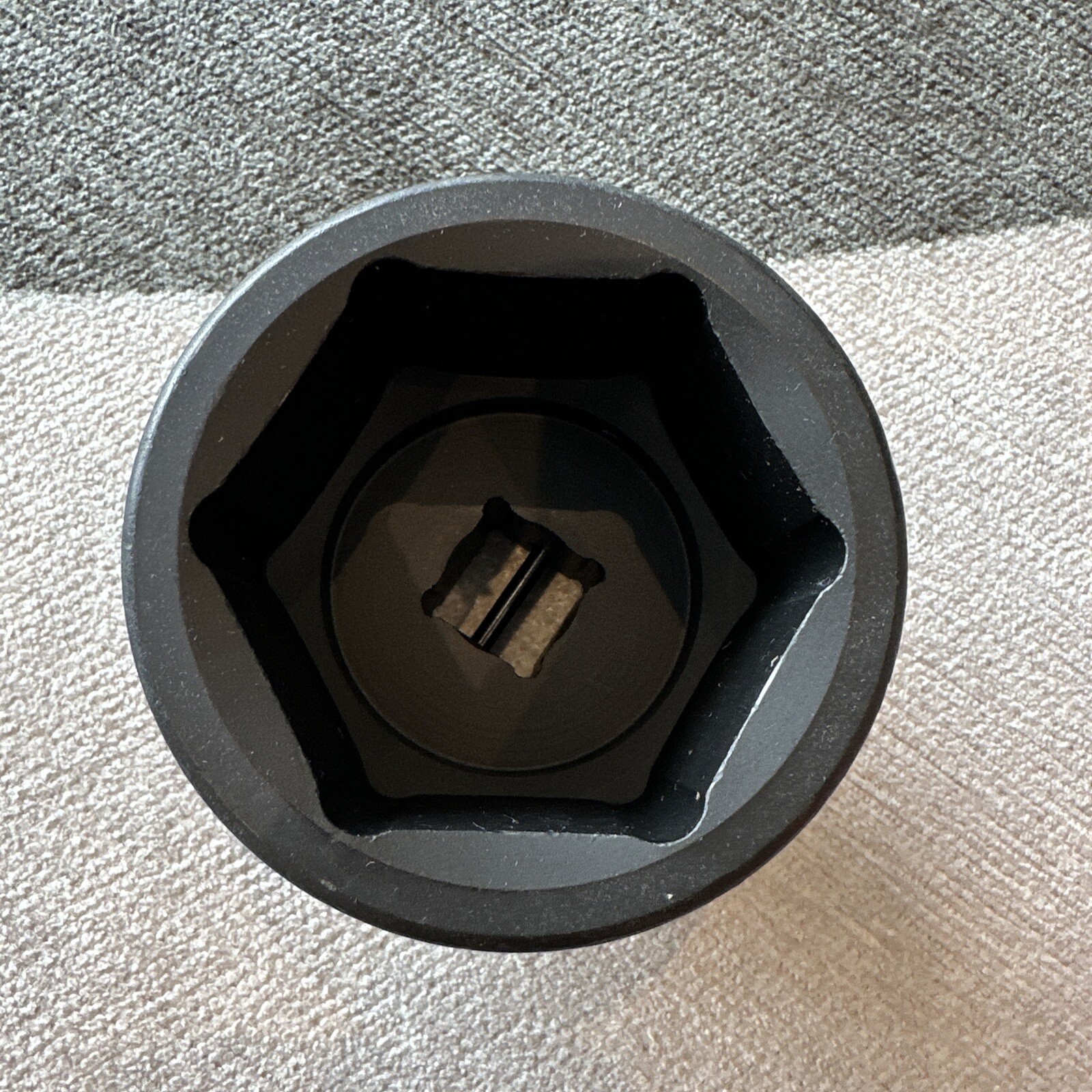 60mm Draper Socket 3/4 Inch Square Drive Black/Chrome Finish