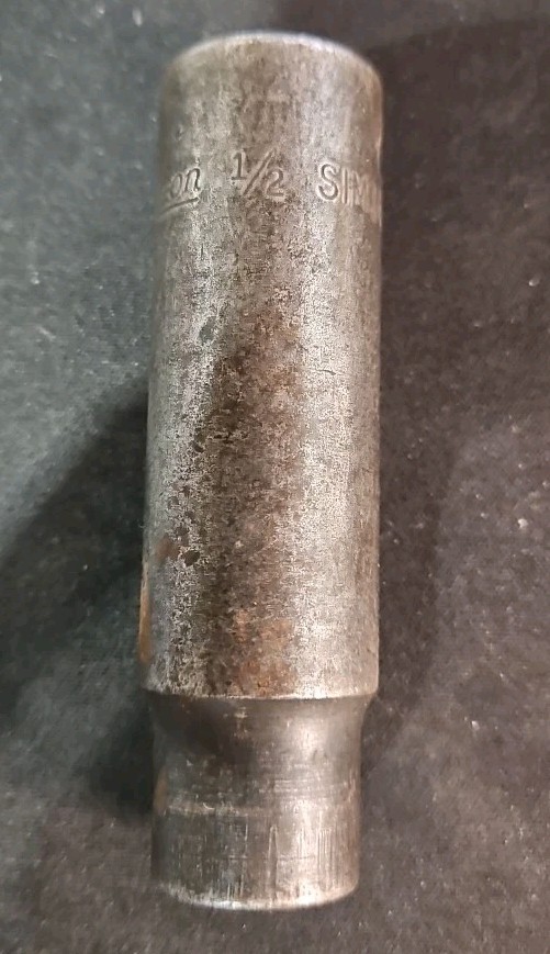 (3) Snap-On Tools (SIM160, SIM280, SIM300) 1/2″D 6 Pt SAE Deep Impact Sockets