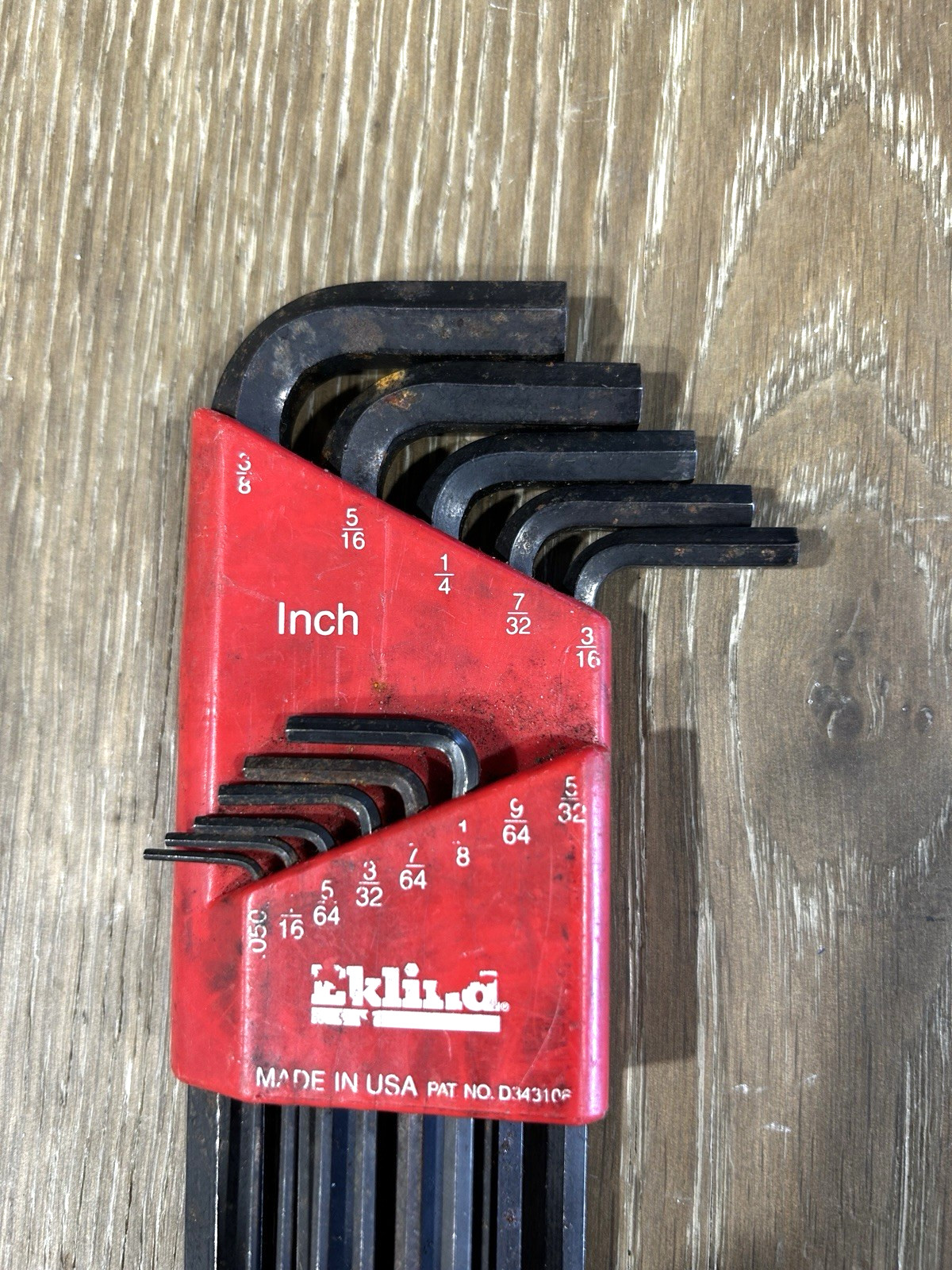 Eklind Tools USA Metric & SAE Ball End Hex Key Wrench Allen Wrenches (missing 2)