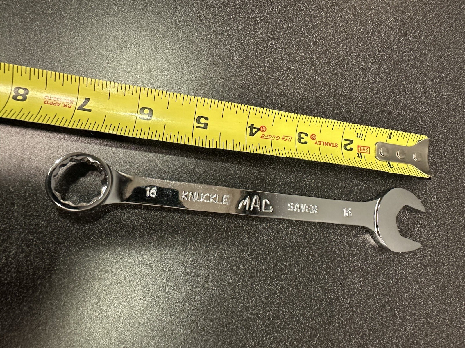 NOS New Old Stock MAC Tools 16M Wrench M16CWKS Made In The USA