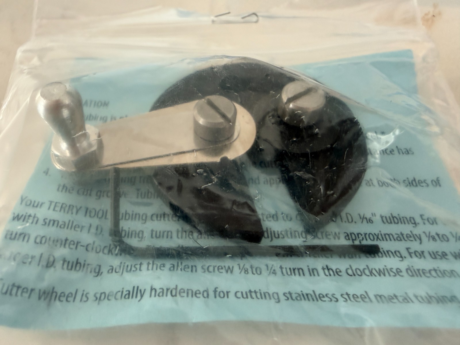 WATERS 1/16in. OD S.S. Tubing Cutter, Modell: Tubing Cutters, Tools
